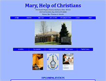 Tablet Screenshot of mhcparish.com